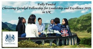 Fully Funded Chevening Gurukul Fellowship