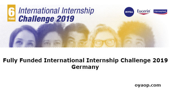 Fully Funded International Internship Challenge 2019