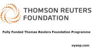 Fully Funded Thomas Reuters Foundation Programme