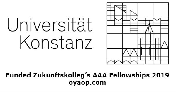 Funded Zukunftskolleg’s AAA Fellowships 2019