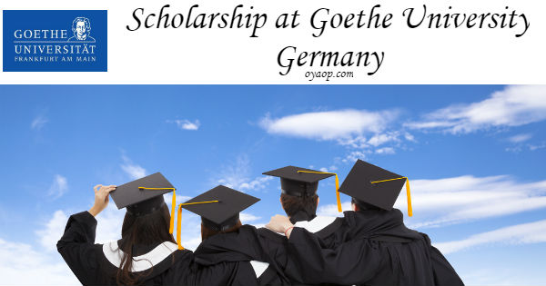 Scholarship at Goethe University