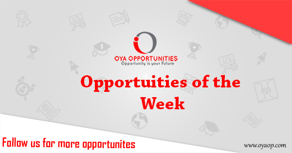 Opportunities of the week