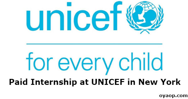 Paid Internship at UNICEF in New York