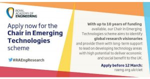 Chair in Emerging Technologies