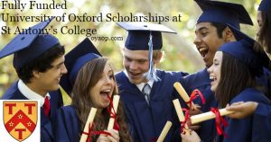 University of Oxford Scholarships