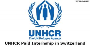 UNHRC Fellowship Programme 2019 in Geneva (Funded)