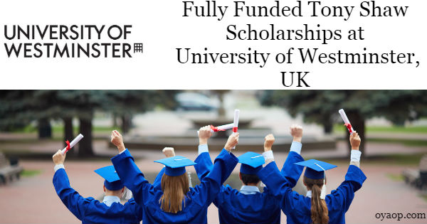Tony Shaw Scholarships