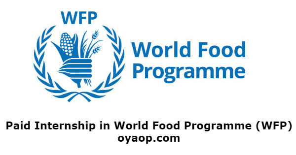 Paid Internship in World Food Programme (WFP)
