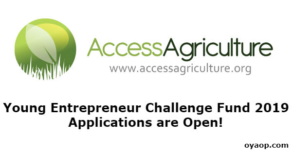 Young Entrepreneur Challenge Fund 2019