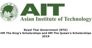 2019 HM The King's Scholarships and HM The Queen's Scholarships