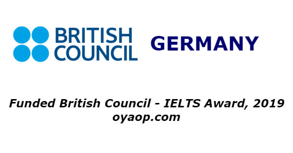 Funded British Council - IELTS Award, 2019