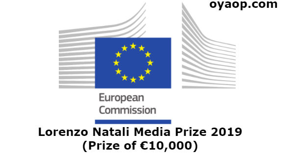 Lorenzo Natali Media Prize 2019 (Prize of €10,000)