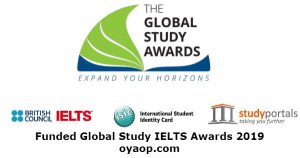 Funded Global Study IELTS Awards 2019