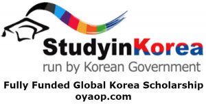 2021 Korean Government Scholarship - Fully Funded