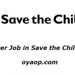 Recruiter Job in Save the Children, UK