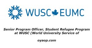 Senior Program Officer, Student Refugee Program