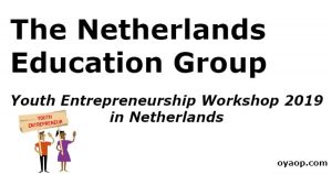 Youth Entrepreneurship Workshop 2019 in Netherlands
