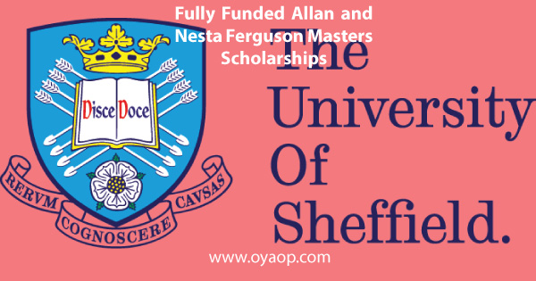 Fully Funded Allan and Nesta Ferguson Masters Scholarships