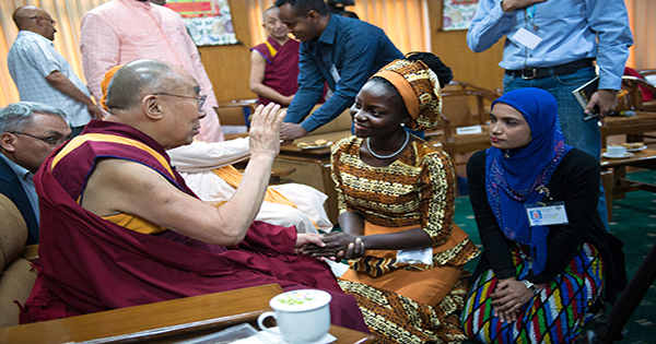 USIP Youth Leaders’ Exchange with His Holiness the Dalai Lama
