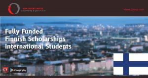 Finnish Scholarships for International Students (Fully Funded)