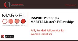 MARVEL Master's Fellowships for Women Scientists
