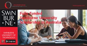 Fully Funded Swinburne University Scholarship in Australia