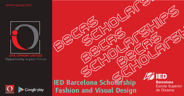 IED Barcelona Scholarship for Fashion and Visual Design