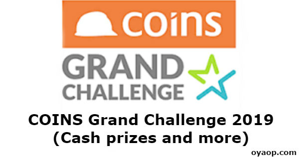 COINS Grand Challenge 2019 (Cash prizes and more)
