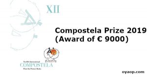 Compostela Prize 2019 (Award of € 9000)