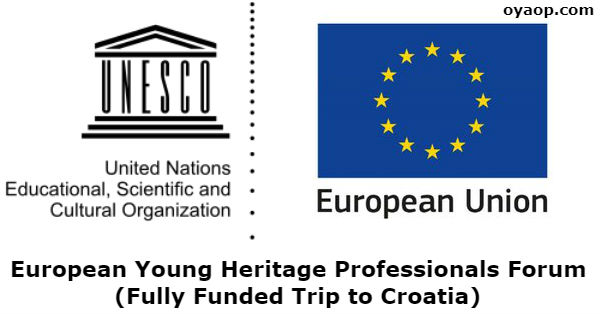 European Young Heritage Professionals Forum (Fully Funded Trip to Croatia)