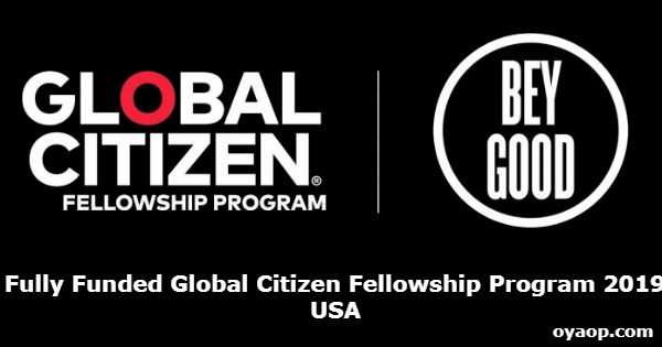 Fully Funded Global Citizen Fellowship Program 2019 in USA