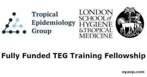 Fully Funded TEG Training Fellowship