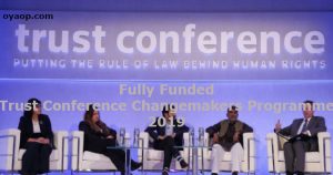 Fully Funded Trust Conference Changemakers Programme 2019