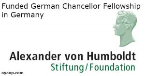 Funded German Chancellor Fellowship in Germany