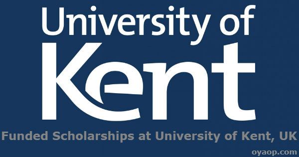 Funded Scholarships at University of Kent, UK