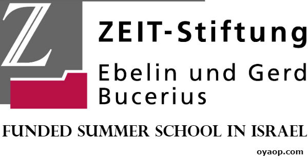Funded Summer School in Israel