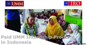 Paid UMM Internship Program in Indonesia