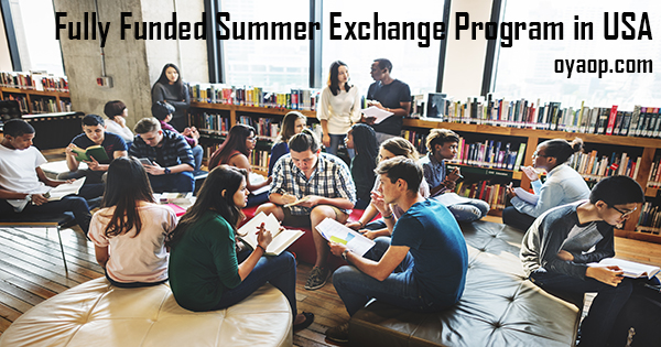 Fully Funded Summer Exchange Program in USA