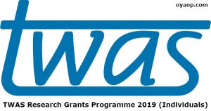 TWAS Research Grants Programme 2019 (Individuals)