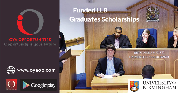 Funded LLB Graduates Scholarships for International Student