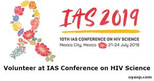 Volunteer at IAS Conference on HIV Science