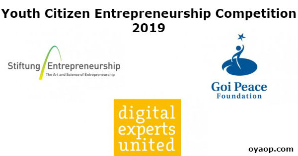 Youth Citizen Entrepreneurship Competition 2019