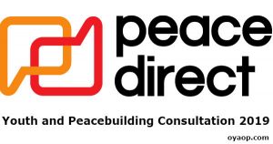 Youth and Peacebuilding Consultation 2019