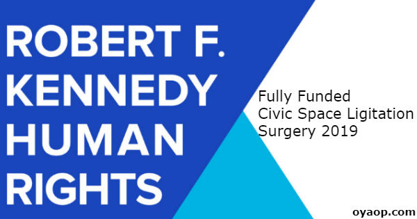 Fully Funded Civic Space Ligitation Surgery 2019