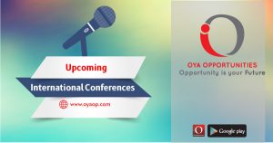 Upcoming International Conferences 2019