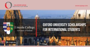 Oxford University Scholarships for International Students