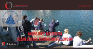 Woods Hole Institution Ocean Science Journalism Fellowship, oyaop, oyaop.com, www.oyaop.com, oyaop opportunities, oya opportunities