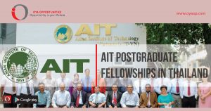 AIT Postgraduate Fellowships in Thailand, oyaop, oyaop.com, www.oyaop.com, oyaop opportunities, oya opportunities