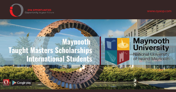 Maynooth Taught Masters Scholarships for International Students