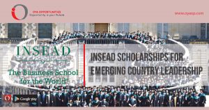 INSEAD Scholarships for Emerging Country Leadership, oyaop, oyaop.com, www.oyaop.com, oyaop opportunities, oya opportunities